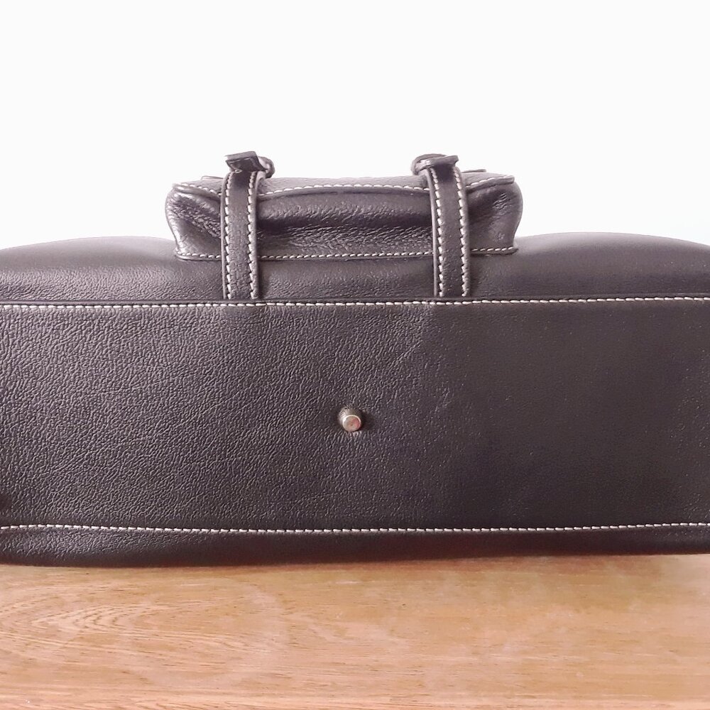 Chloé Edith Medium Day Bag in Black Buffalo Leather - Picture 7 of 16